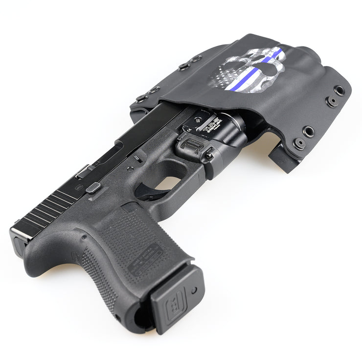 OWB TACTICAL - Skull Blue Line