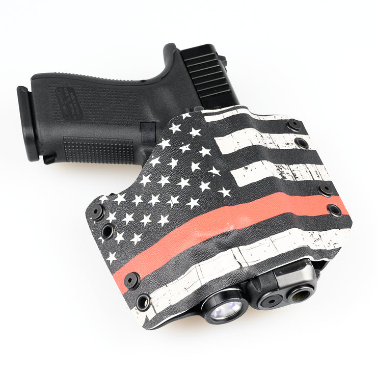 OWB TACTICAL - USA Grunge Red Line