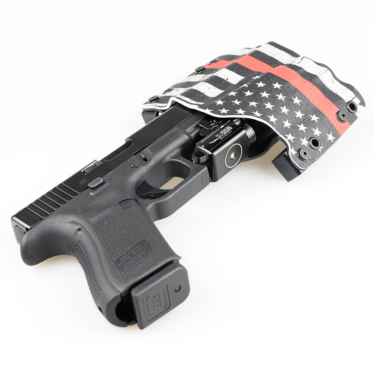 OWB TACTICAL - USA Grunge Red Line