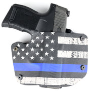 OWB TACTICAL - USA Grunge Blue Line