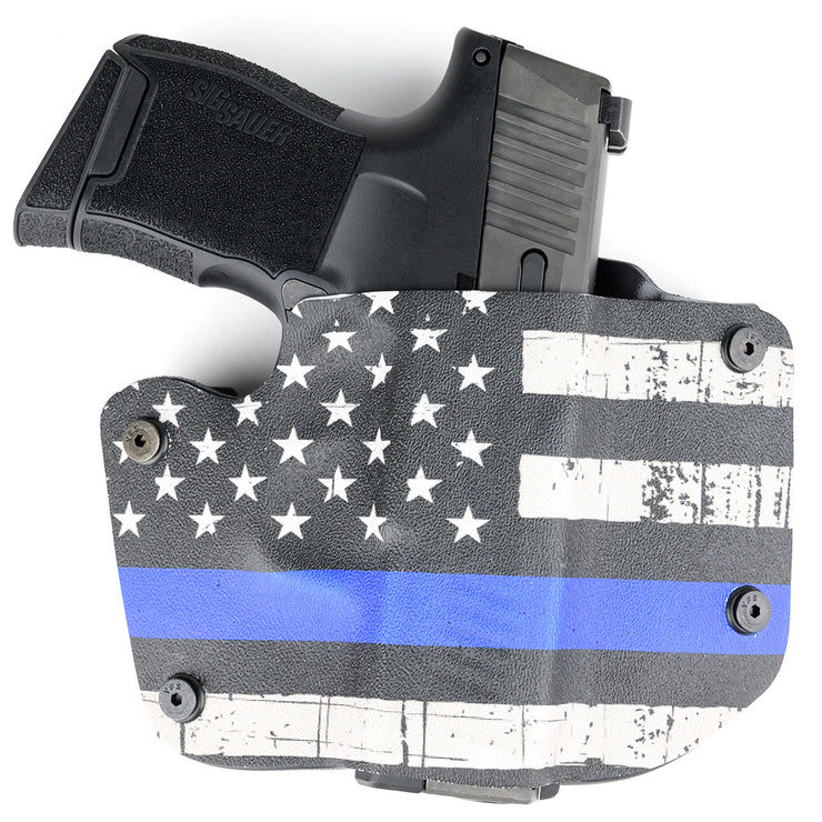 OWB TACTICAL - USA Grunge Blue Line
